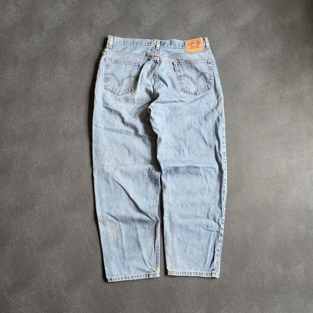 Vintage Levi's 560 Baggy Comfort Fit Blue Denim Jeans 36x30